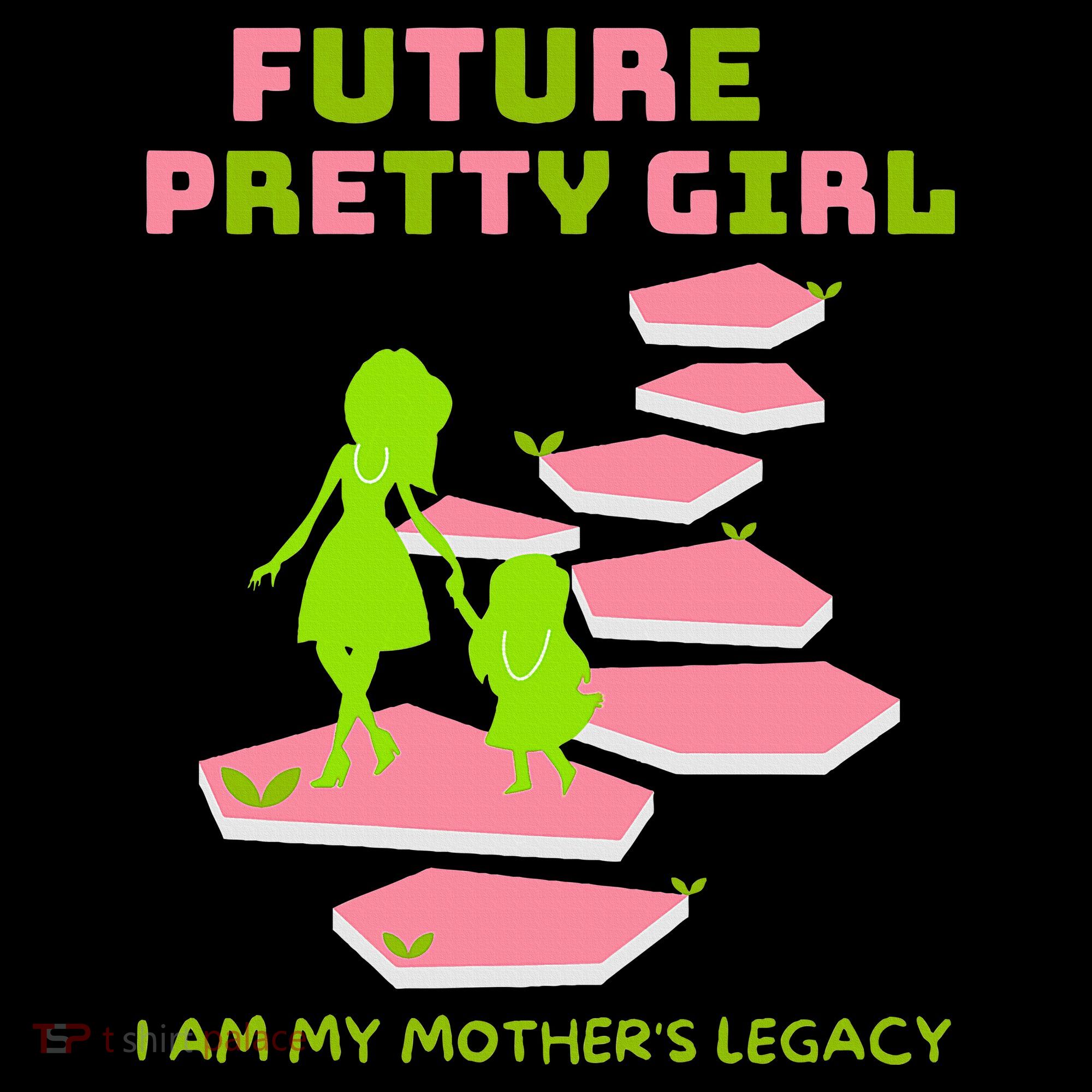 Future Pretty Girl First Black Sorority Tank Top