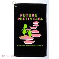 Future Pretty Girl First Black Sorority Golf Towel thumb 0