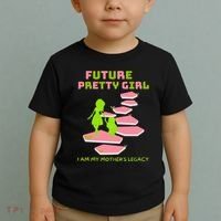Future Pretty Girl First Black Sorority Toddler T-Shirt thumb 2