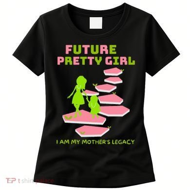 Future Pretty Girl First Black Sorority Women's T-Shirt