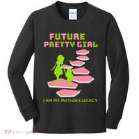 Future Pretty Girl First Black Sorority Kids Long Sleeve Shirt thumb 0