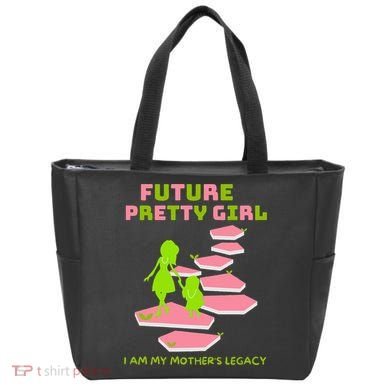 Future Pretty Girl First Black Sorority Tote Bag
