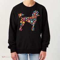 Flower Poodle Gift Women's Sweatshirt thumb 0
