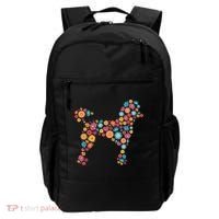 Flower Poodle Gift Backpack thumb 0