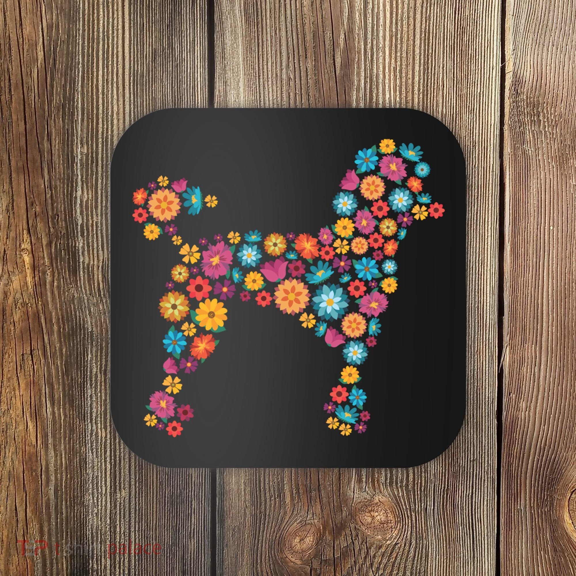 Flower Poodle Gift Coaster