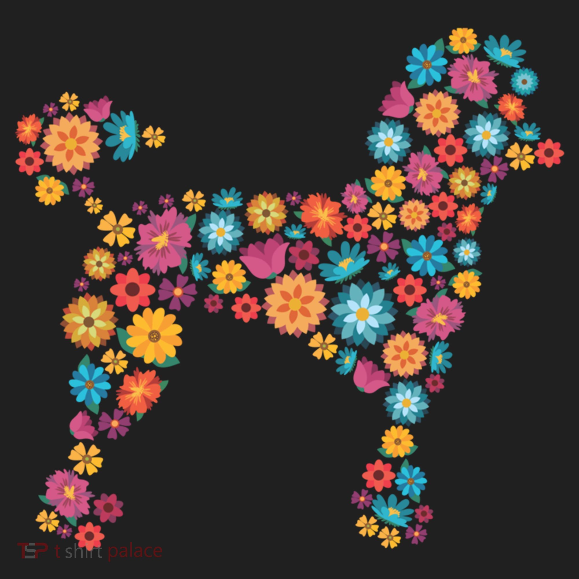 Flower Poodle Gift Tumbler