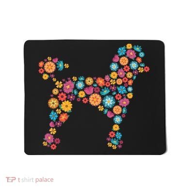 Flower Poodle Gift Mousepad