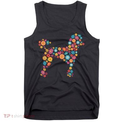 Flower Poodle Gift Tank Top
