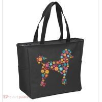 Flower Poodle Gift Tote Bag thumb 2