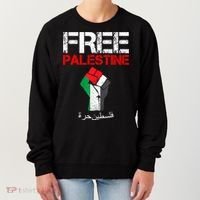Free Palestine Gaza Palestinian Fist Women's Sweatshirt thumb 0