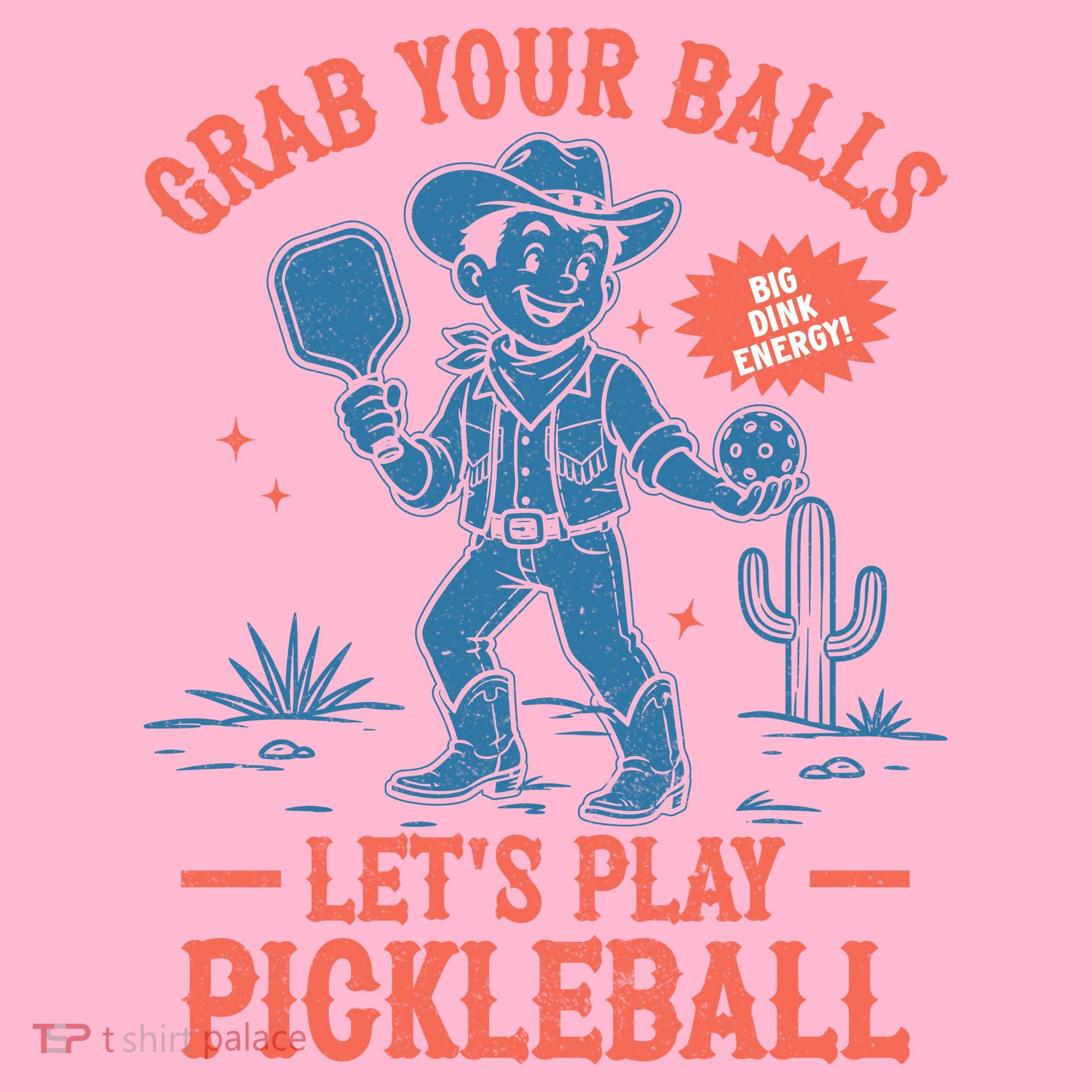 Funny Pickleball Grab Your Balls Coaster