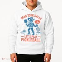 Funny Pickleball Grab Your Balls Hoodie thumb 2