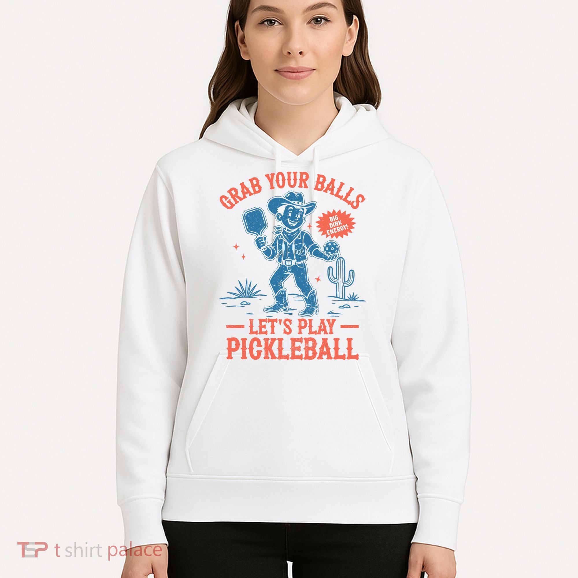 Funny Pickleball Grab Your Balls Hoodie