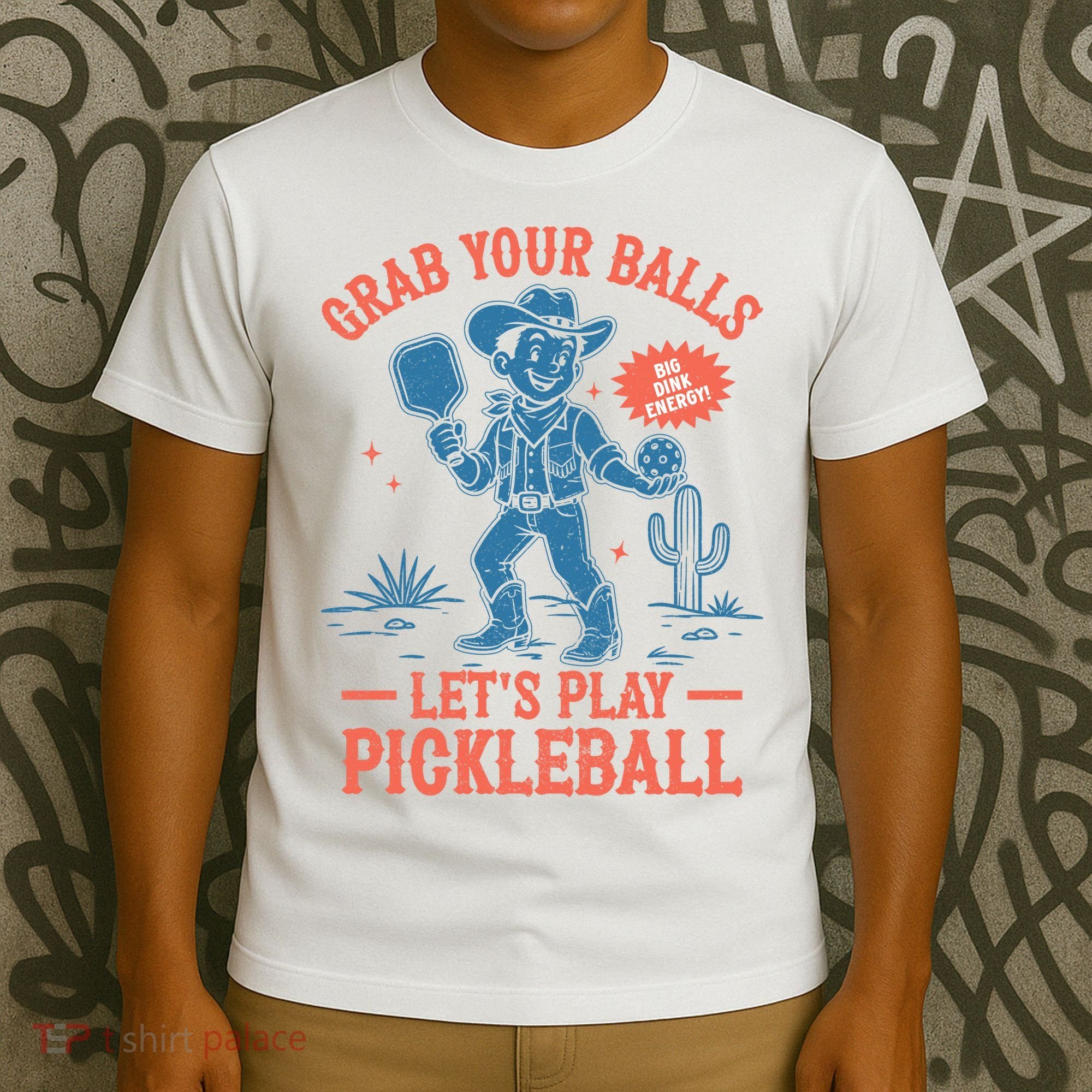 Funny Pickleball Grab Your Balls T-Shirt