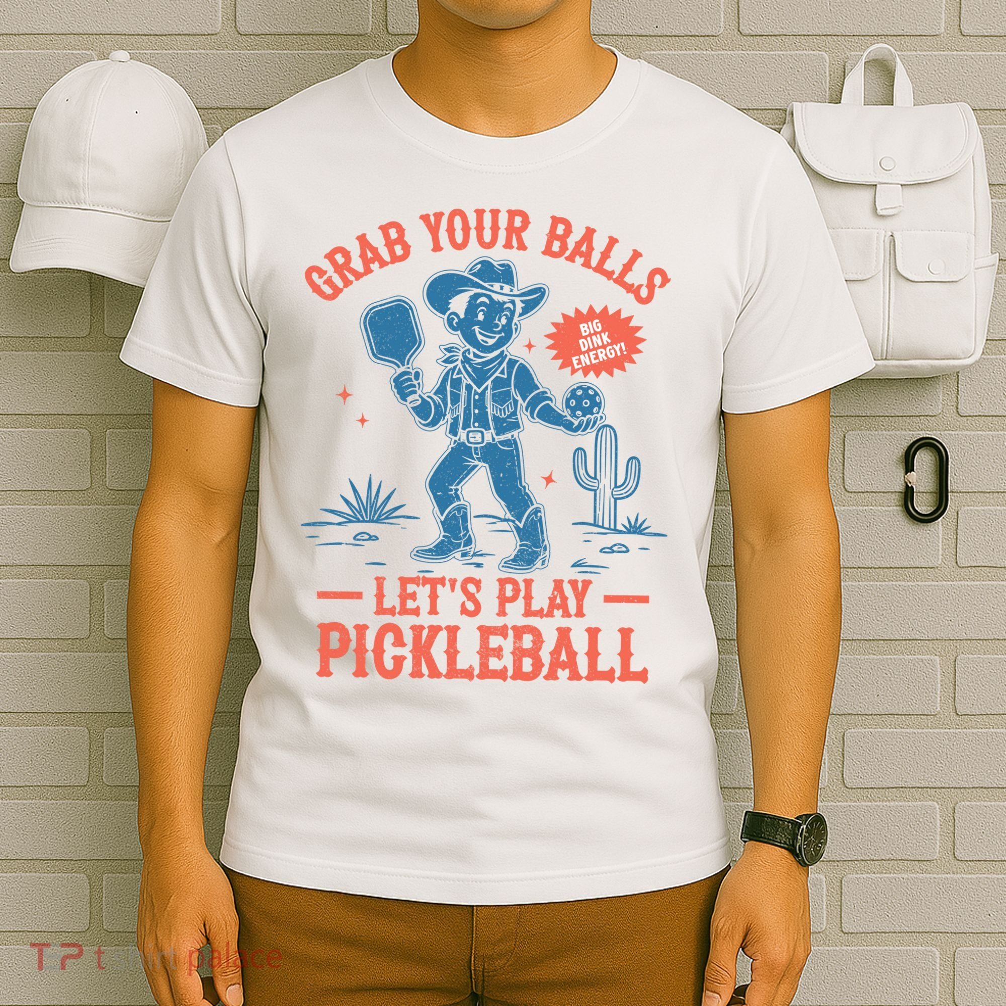 Funny Pickleball Grab Your Balls T-Shirt