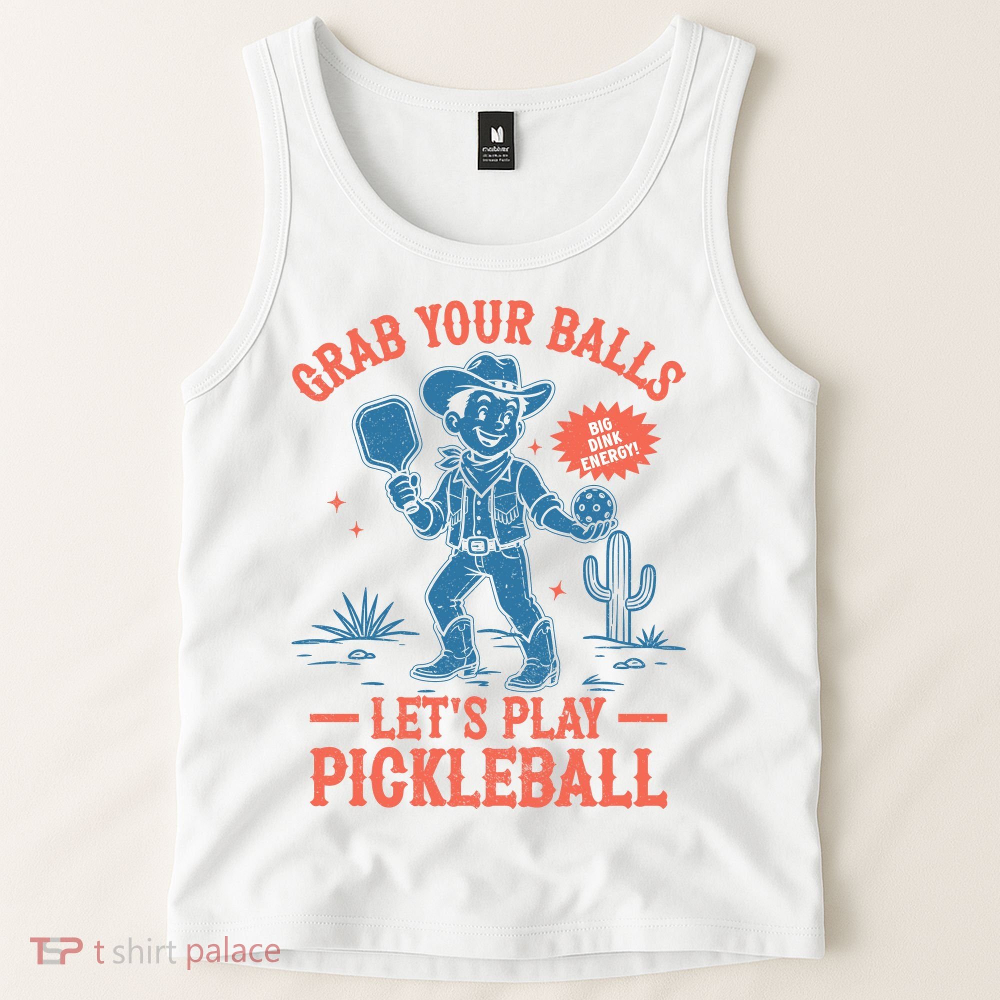Funny Pickleball Grab Your Balls Tank Top