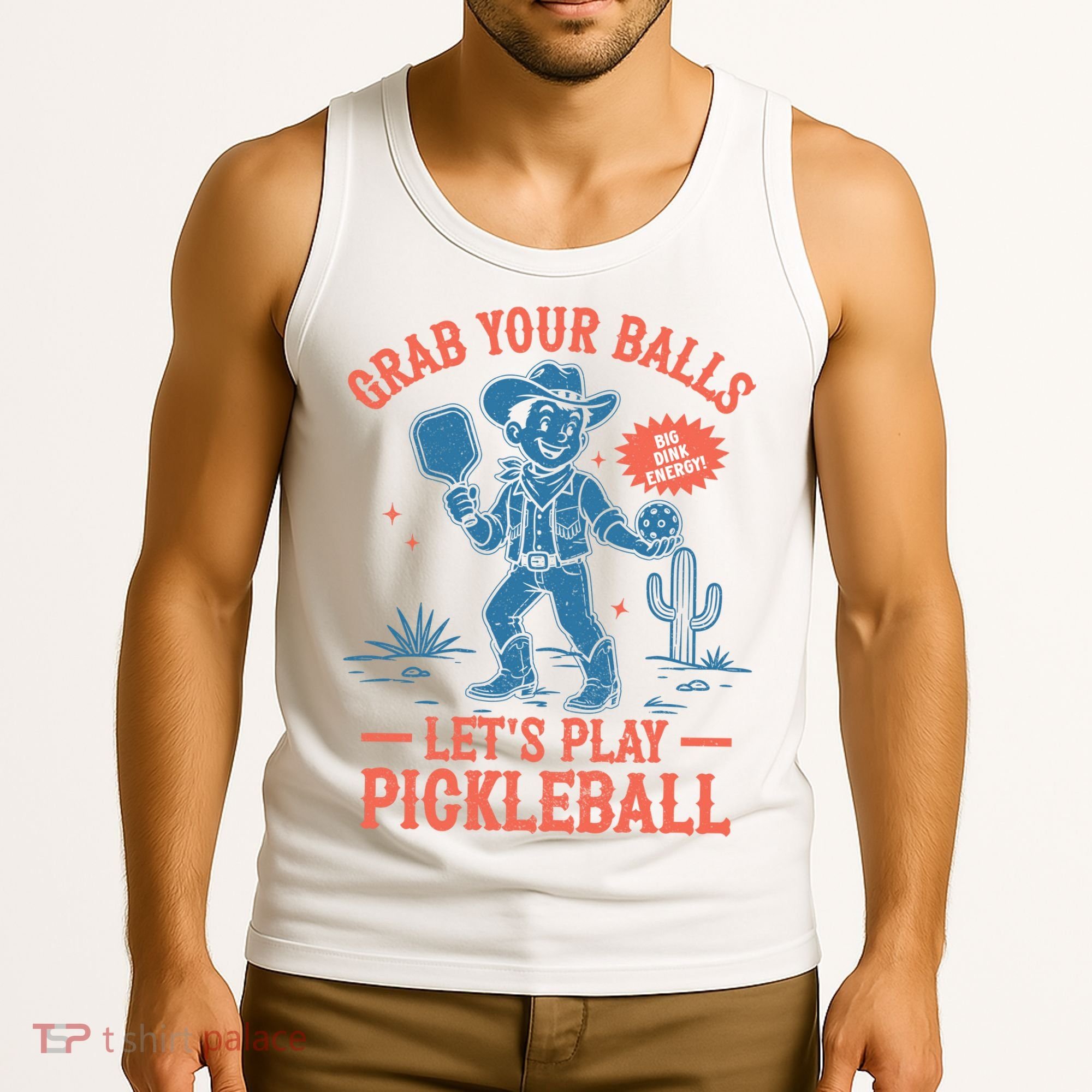 Funny Pickleball Grab Your Balls Tank Top