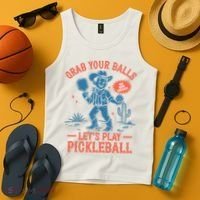 Funny Pickleball Grab Your Balls Tank Top thumb 4