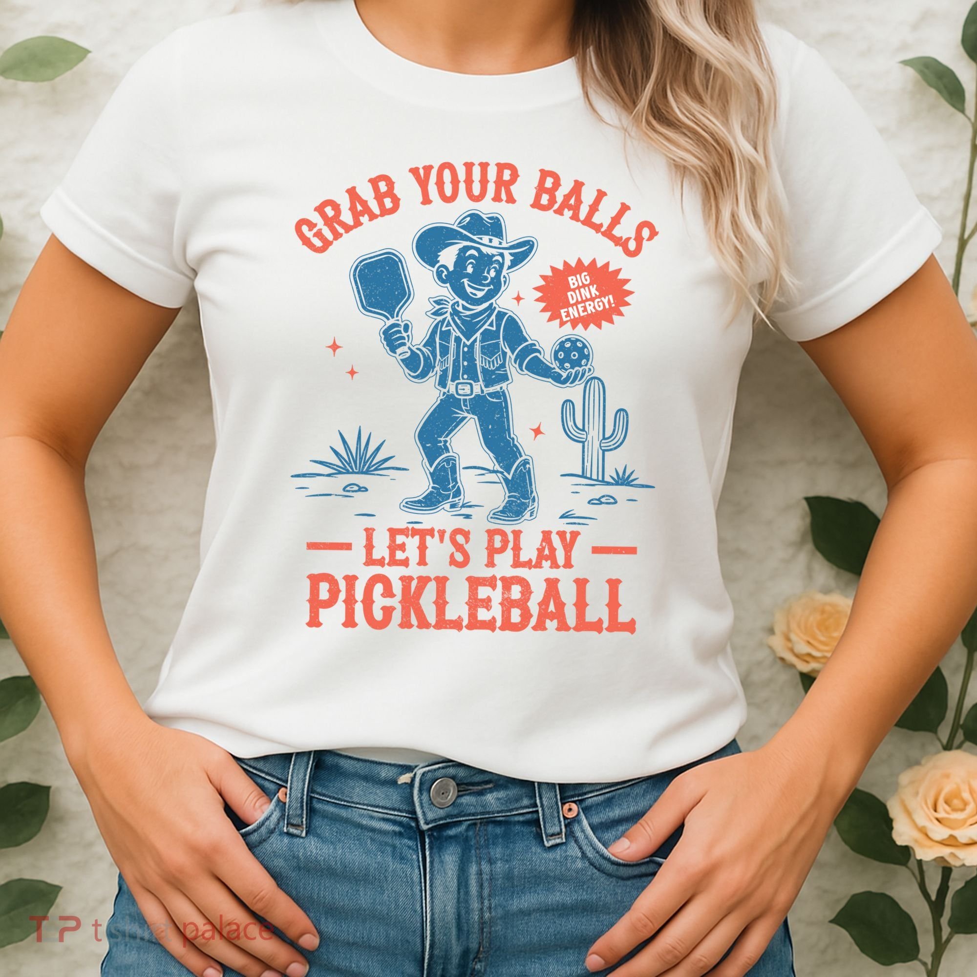 Funny Pickleball Grab Your Balls Women's T-Shirt