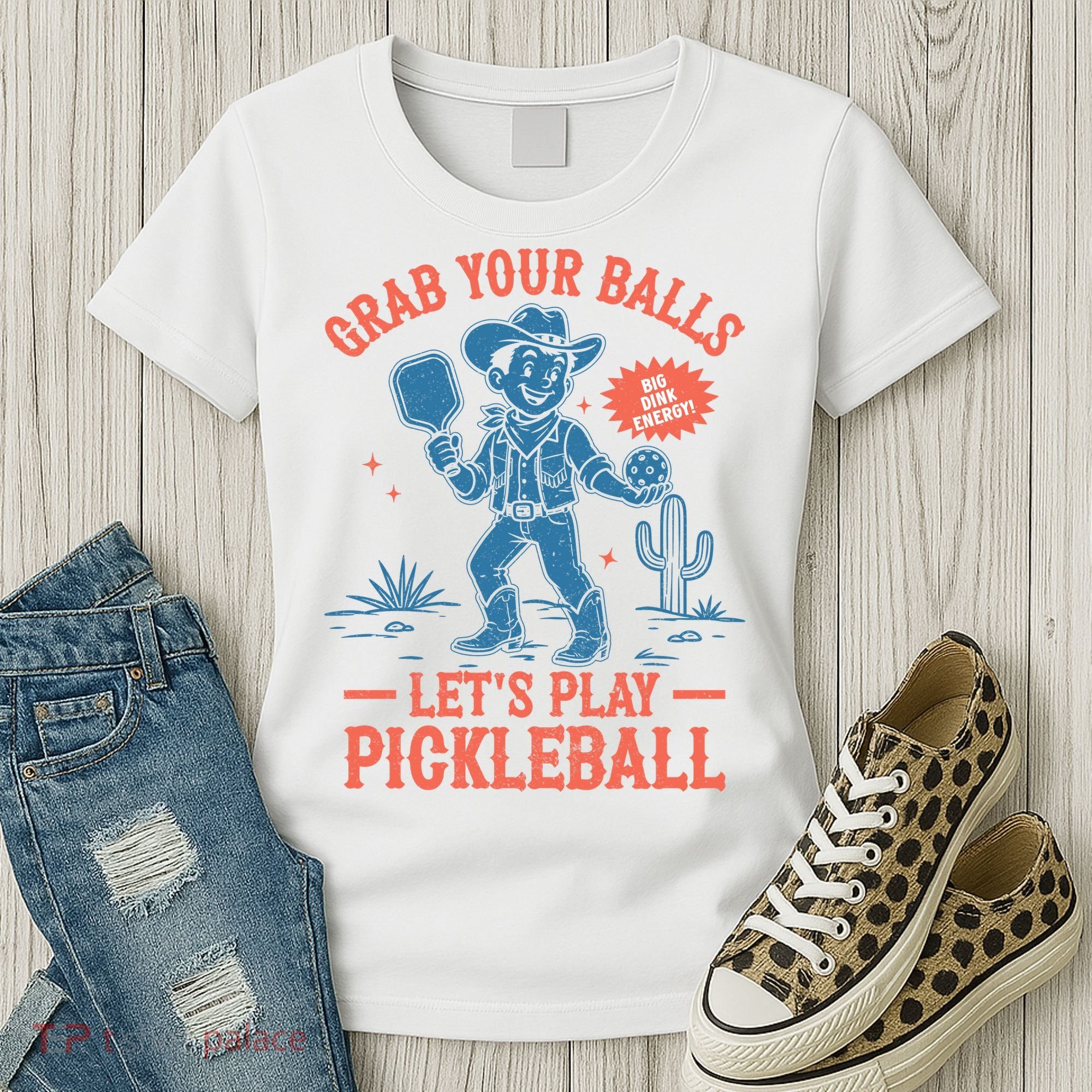 Funny Pickleball Grab Your Balls Women's T-Shirt