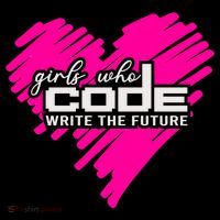 Funny Programmer Girl Coder Girls Who Code Write The Future Gift USA-Made Doggie Bandana thumb 2