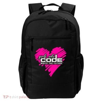 Funny Programmer Girl Coder Girls Who Code Write The Future Gift Backpack
