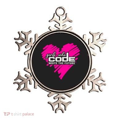 Funny Programmer Girl Coder Girls Who Code Write The Future Gift Ornament