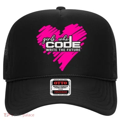 Funny Programmer Girl Coder Girls Who Code Write The Future Gift Hat