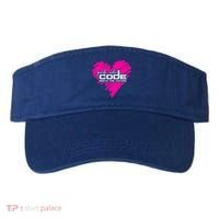 Funny Programmer Girl Coder Girls Who Code Write The Future Gift Visor thumb 0