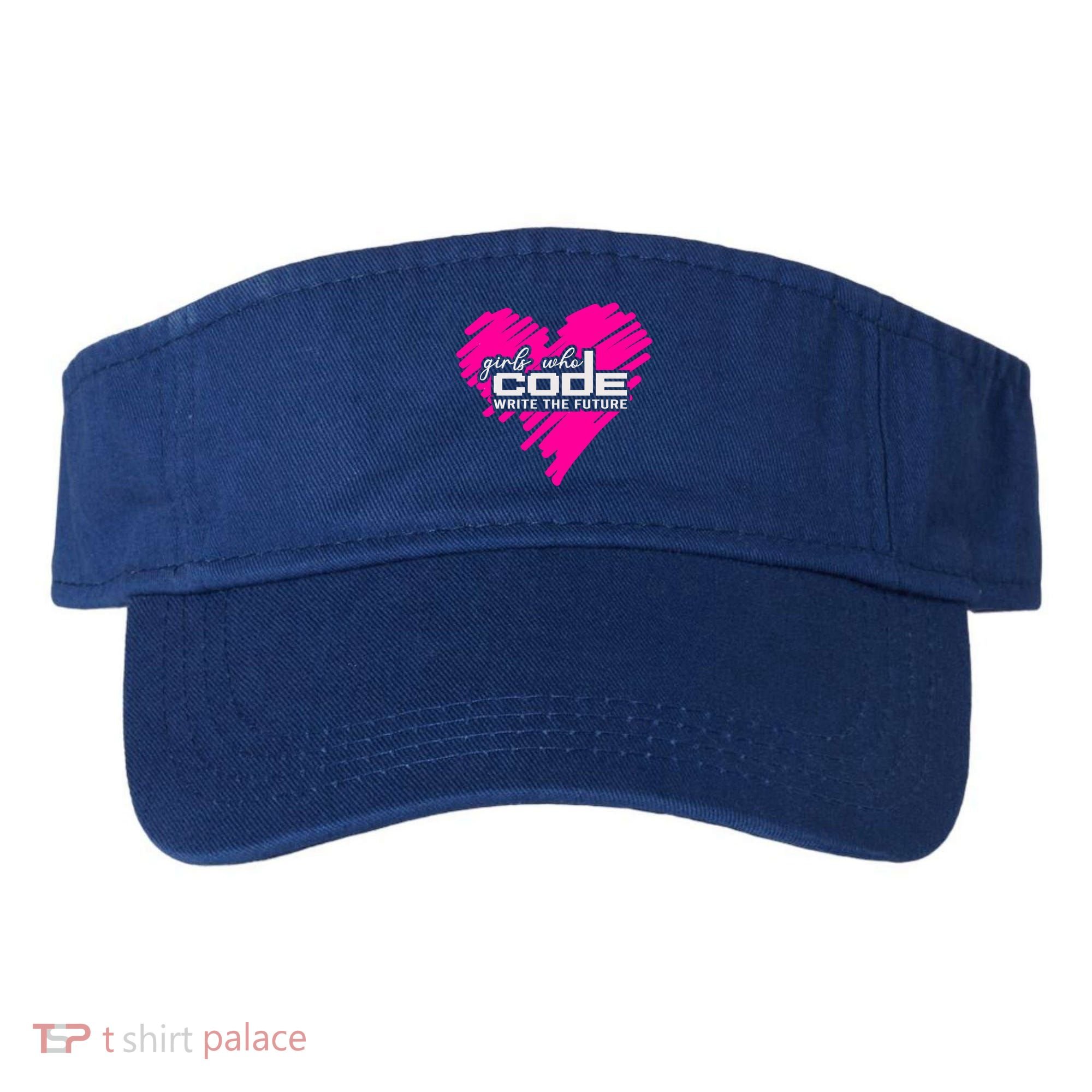 Funny Programmer Girl Coder Girls Who Code Write The Future Gift Visor