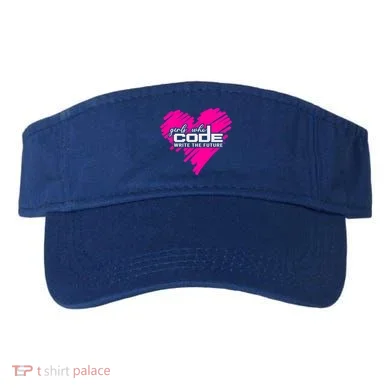 Funny Programmer Girl Coder Girls Who Code Write The Future Gift Visor