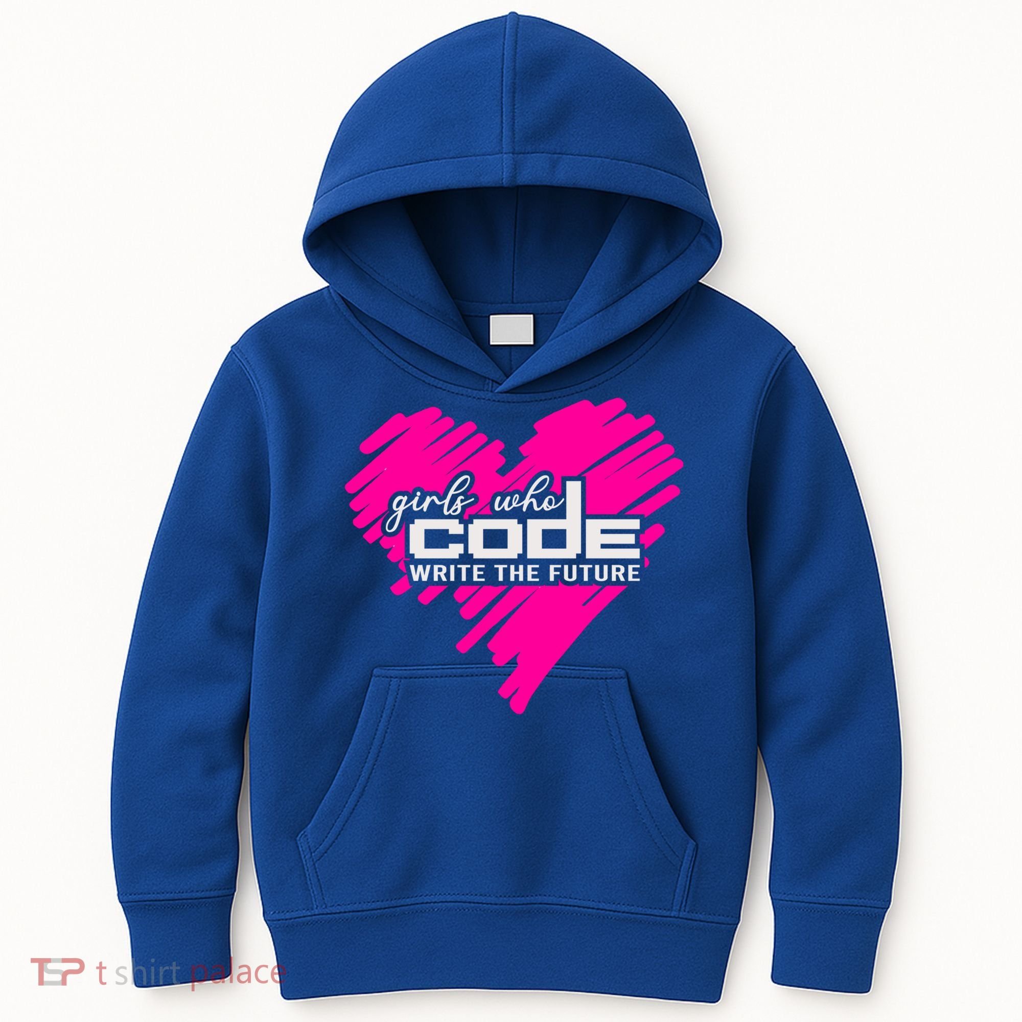 Funny Programmer Girl Coder Girls Who Code Write The Future Gift Kids Hoodie