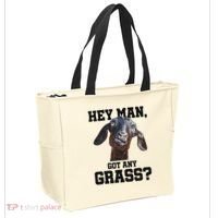 Funny Pun Goat Stuff And Farm Accesories Goat Tote Bag thumb 2