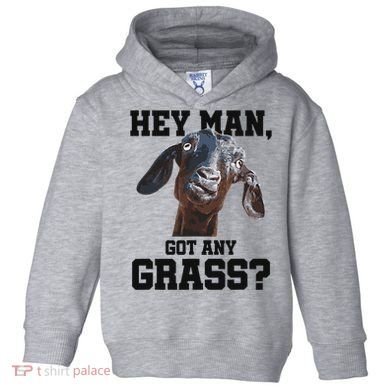 Funny Pun Goat Stuff And Farm Accesories Goat Toddler Hoodie