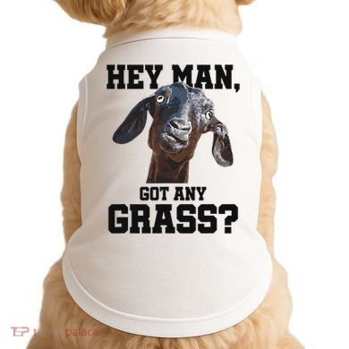 Funny Pun Goat Stuff And Farm Accesories Goat Doggie Tank