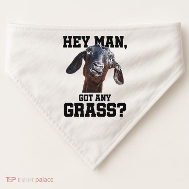 Funny Pun Goat Stuff And Farm Accesories Goat USA-Made Doggie Bandana