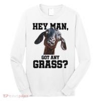 Funny Pun Goat Stuff And Farm Accesories Goat Long Sleeve Shirt thumb 0