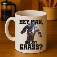 Funny Pun Goat Stuff And Farm Accesories Goat Coffee Mug thumb 4