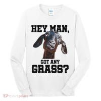 Funny Pun Goat Stuff And Farm Accesories Goat Tall Long Sleeve Shirt thumb 0