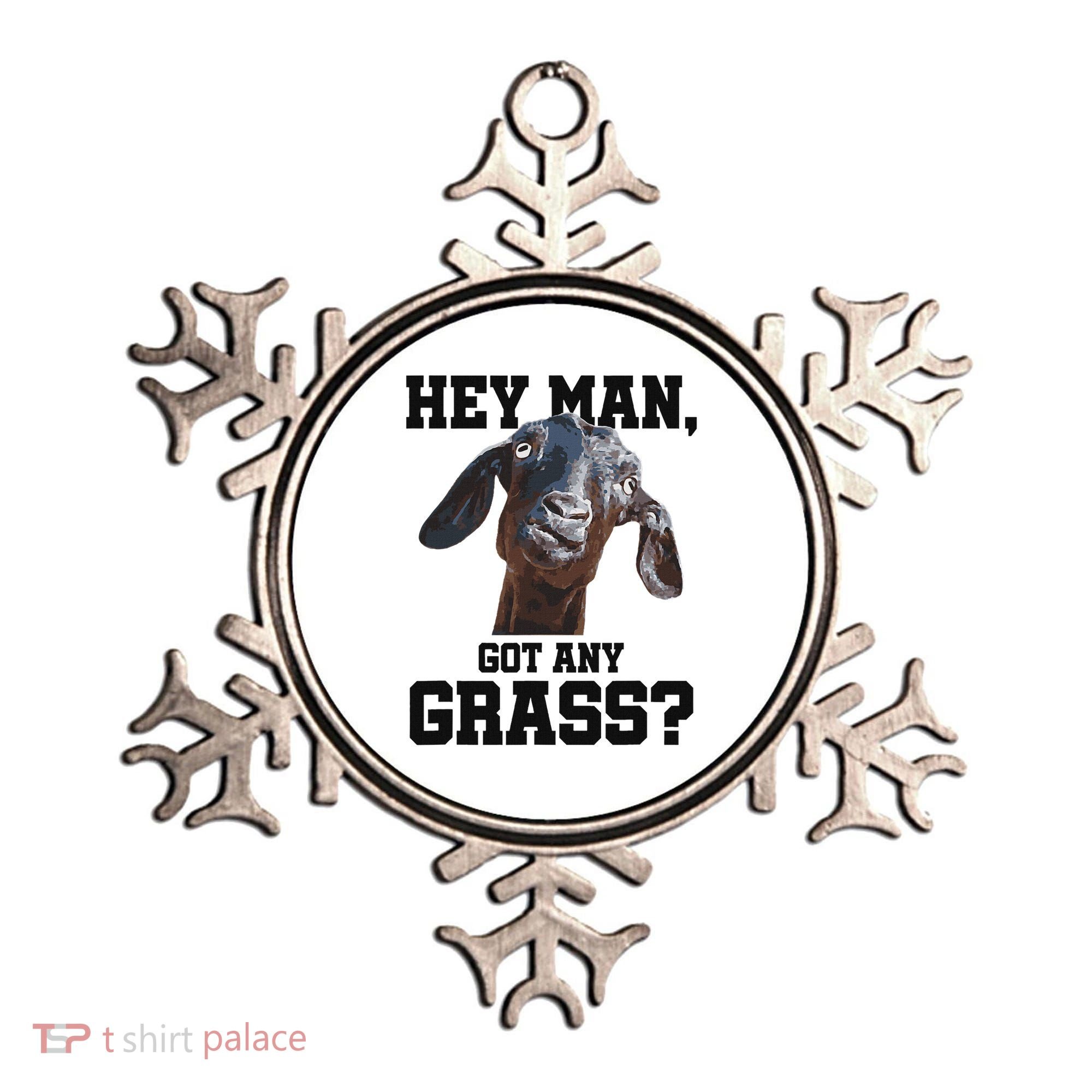 Funny Pun Goat Stuff And Farm Accesories Goat Ornament