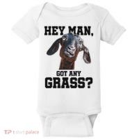 Funny Pun Goat Stuff And Farm Accesories Goat Baby Bodysuit thumb 0