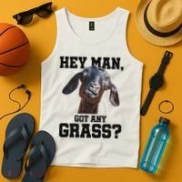 Funny Pun Goat Stuff And Farm Accesories Goat Tank Top thumb 4