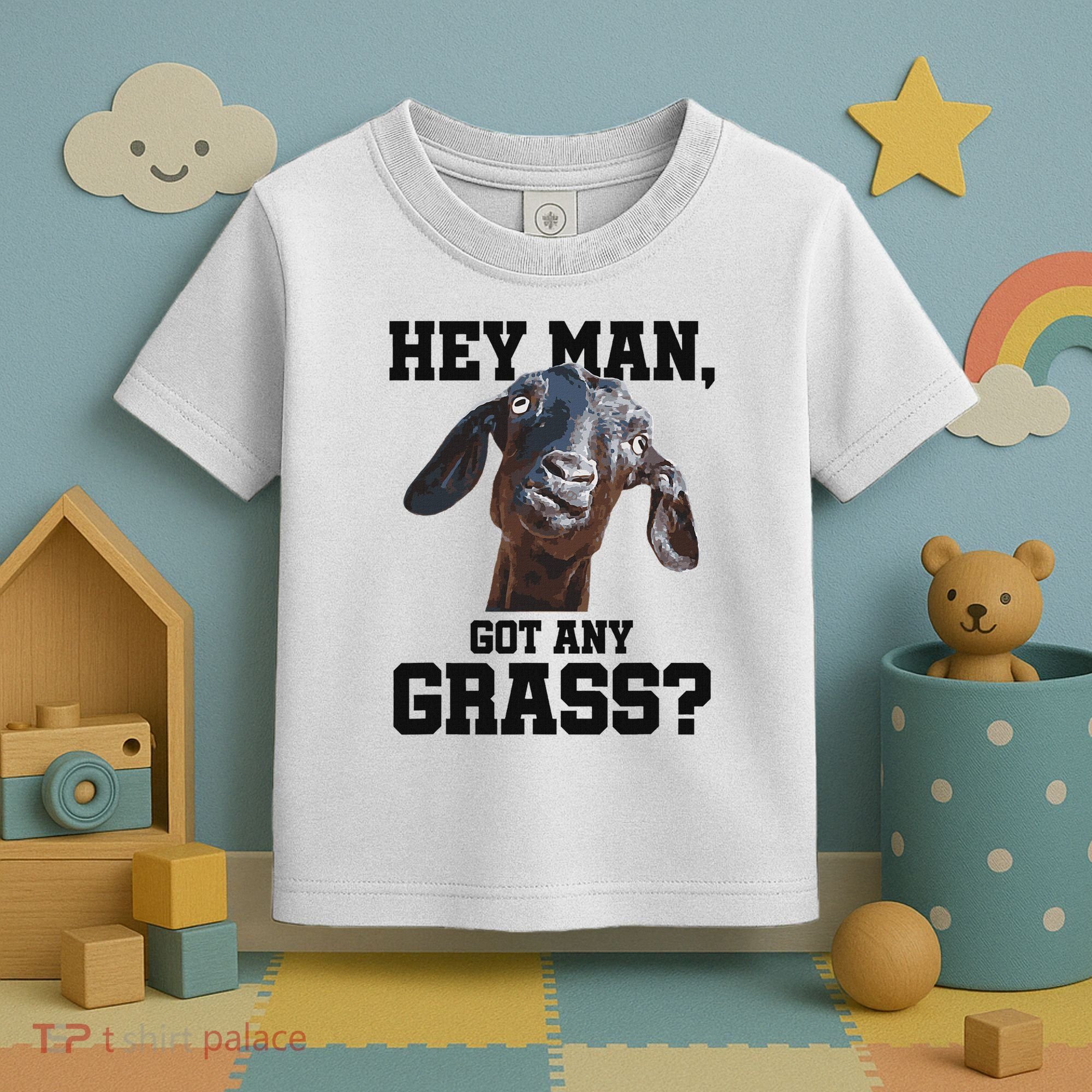 Funny Pun Goat Stuff And Farm Accesories Goat Toddler T-Shirt