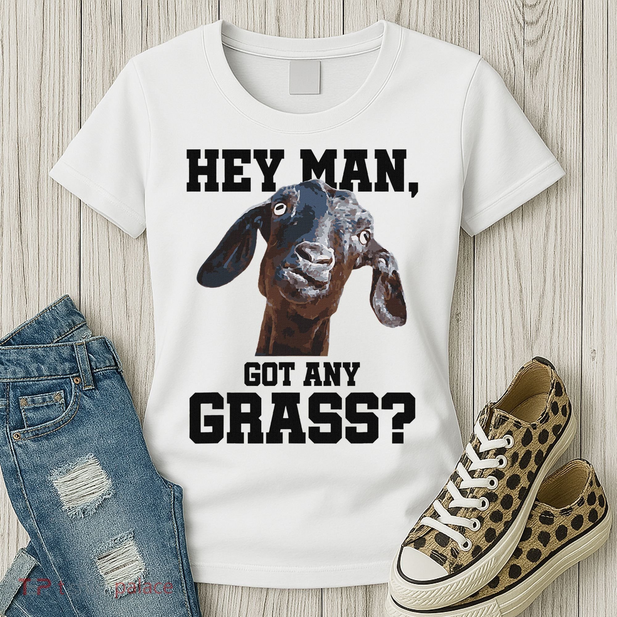 Funny Pun Goat Stuff And Farm Accesories Goat Women's T-Shirt