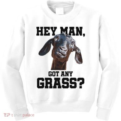 Funny Pun Goat Stuff And Farm Accesories Goat Kids Sweatshirt
