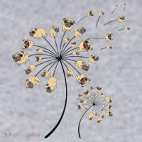Funny Pug Gift For  Cool Flower Dog Dandelion Lover Women's Sweatshirt thumb 2