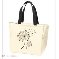 Funny Pug Gift For  Cool Flower Dog Dandelion Lover Tote Bag thumb 3