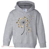 Funny Pug Gift For  Cool Flower Dog Dandelion Lover Toddler Hoodie thumb 0