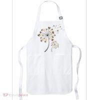 Funny Pug Gift For  Cool Flower Dog Dandelion Lover Apron thumb 0