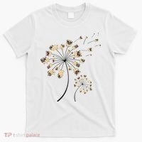 Funny Pug Gift For  Cool Flower Dog Dandelion Lover T-Shirt thumb 0